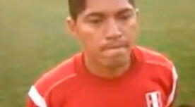 Cristian García se lesionó en las prácticas de la selección peruana [VIDEO]