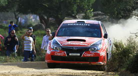 Nicolás Fuchs líder absoluto del Rally Italia