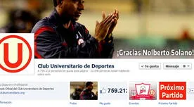 Universitario oficializó la salida de Nolberto Solano y le agradeció por lo que dio como entrenador