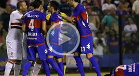 Por esta acción Luis Fabiano se perderá la segunda final de la Copa Sudamericana [VIDEO]