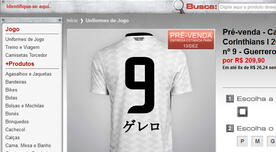 Sale como pan caliente: Venden camiseta de Paolo Guerrero con su nombre en japonés 