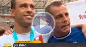 Julinho y Leandro Franco hicieron de las suyas en la celebración de Sporting Cristal [VIDEO]