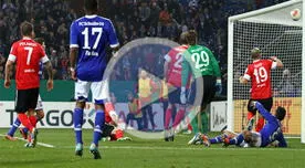 Con Jefferson Farfán, Schalke 04 quedó eliminado de Copa Alemana [VIDEO]