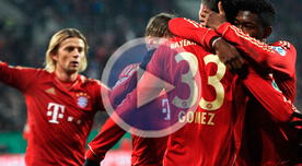 Sin Claudio Pizarro, Bayern Múnich pasó a cuartos de Copa Alemana [VIDEO]