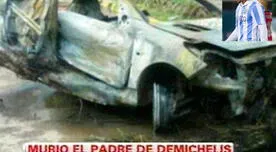 Murió el padre del futbolista Martín Demichelis en un accidente de tránsito