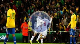 Wayne Rooney abrió el marcador frente a Brasil [VIDEO]
