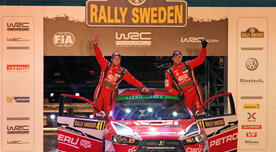 Nicolás fuchs culminó segundo en el Rally Suecia