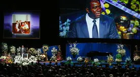 Leyendas de los Lakers rindieron homenaje al presidente Jerry Buss en su funeral