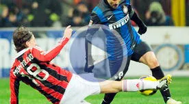 Inter de Milan empató a uno ante el AC Milán en el clásico italiano [VIDEO]