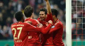 Claudio Pizarro con Bayern Múnich reciben hoy a Borussia Dortmund