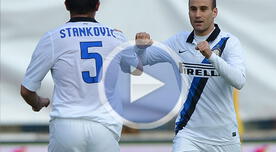 Inter de Milán revirtió el marcador y ganó 2-3 a Catania [VIDEO]