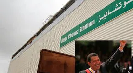 Hugo Chávez fue homenajeado en Libia con un estadio que llevó su nombre