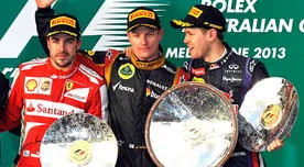 Kimi Raikkonen se llevó el Gran Premio de Australia