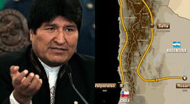 Evo Morales ofrece respeto y cariño a los corredores del rally Dakar 2014