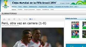 Perú, otra vez en carrera (1-0), destacó FIFA