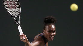 Venus Williams abandonó el torneo de Miami por lesión de espalda 