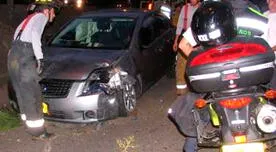 Francisco Maturana salió ileso tras terrible accidente de tránsito