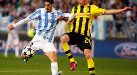 Champions League: Málaga y Borussia Dortmund empataron sin goles