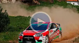 Nicolás Fuchs tuvo un buen inicio en el Rally de Portugal [VIDEO]
