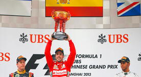 Fórmula 1: Fernando Alonso ganó Gran Premio de China