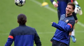 Lionel Messi se ejercitó con normalidad en Allianz Arena [FOTOS]