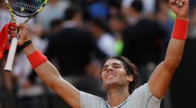 Rafael Nadal alcanzó hoy su octava final del Masters de Roma