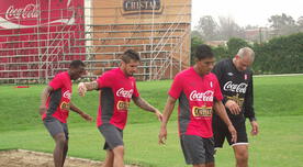 Juan Vargas realizó su segundo día de entrenamiento en la Videna