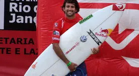 Gabriel Villarán continúa avanzando en Mundial de Surf de Brasil