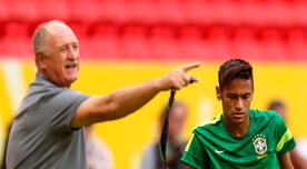 Luiz Felipe Scolari: Ya está apareciendo el Brasil para la Copa 