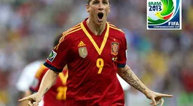 Copa Confederaciones: Fernando Torres lidera con 5 goles la tabla de artilleros