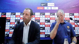 Tito Vilanova dejó el banquillo del Barcelona, oficializó Sandro Rossel [FOTOS / VIDEO]