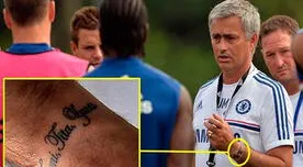 José Mourinho se tatuó por amor a los 50 años ¿Adivina por quién? [FOTOS]