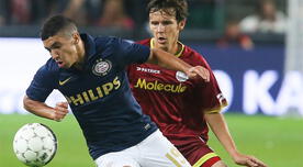 Champions League: Zulte Waregem de Hernán Hinostroza fue goleado 0-3 por el PSV Eindhoven y quedó eliminado [VIDEO]