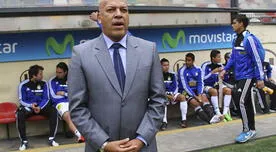 Roberto Mosquera dejó de ser entrenador de Sporting Cristal