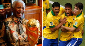 Brasil y Sudáfrica jugarán un amistoso en homenaje a Nelson Mandela