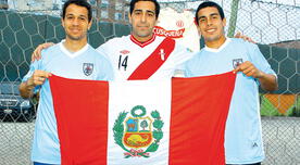 Diego Guastavino, Miguel Ximénez y Sebastián Fernández se la juegan por el triunfo de Perú ante Uruguay