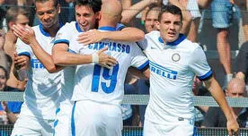 Inter goleó 0-7 a Sassuolo con doblete de Diego Milito [VIDEO]