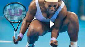 Serena Williams rompió su raqueta al ser eliminada en dobles [VIDEO]