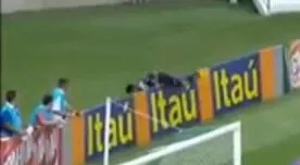 Jugador del Ponte Preta realizó la peor celebración de un gol [VIDEO]