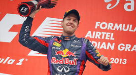 Fórmula 1: Sebastian Vettel ganó en India y conquistó su cuarto mundial