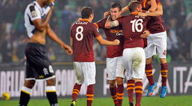 Roma superó 0 – 1 a Udinese y es líder invicto del ‘Calcio’ [VIDEO]