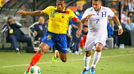 Ecuador salvó de perder ante Honduras y empató 2 - 2 [VIDEO]