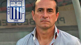 Alianza Lima: Guillermo Sanguinetti es el flamante director técnico ‘blanquiazul’