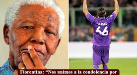 Fiorentina de Juan Vargas: “Apenados por la muerte de Nelson Mandela”