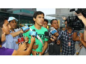 Víctor Ferreira llegó a Lima: “Tengo que ver lo mejor para mi futuro”