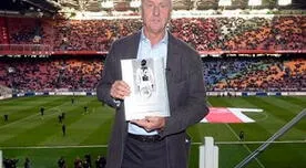 Johan Cruyff es galardonado con el ‘Premio Presidente’ de la UEFA