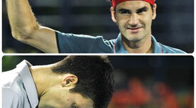 Roger Federer venció a Novak Djokovic y jugará final de Bubai [VIDEO]