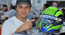 Felipe Massa portará las iniciales de Michael Schumacher en su casco