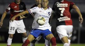 Rinaldo Cruzado participó en la derrota de Nacional ante Newell’s y quedó eliminado de la Copa Libertadores [VIDEO]