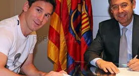Lionel Messi ganará 20 millones de euros anuales en Barcelona